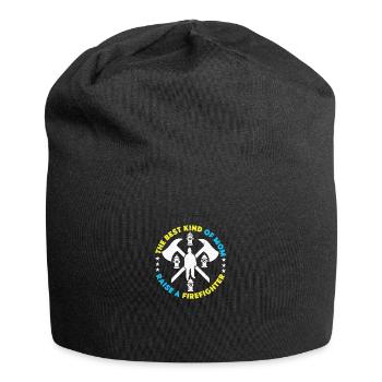 Firefighter Firefighter Firefighter - Jersey Beanie - black - Front