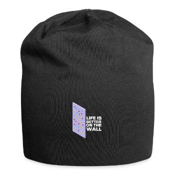 Wall Climbing Rock Climbing - Jersey Beanie - black - Front