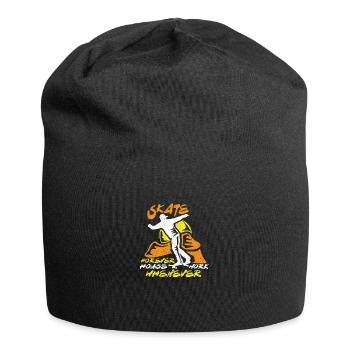 Skateboard Skateboard Skateboarder Patinage - Bonnet en jersey - noir - Devant