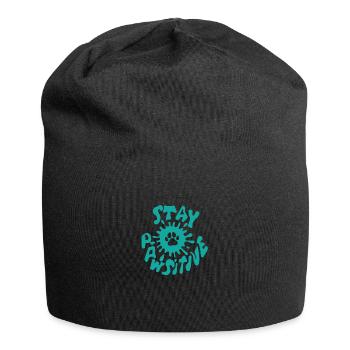 Dog Dog Lover Dog Owner Dog Lover - Jersey Beanie - black - Front