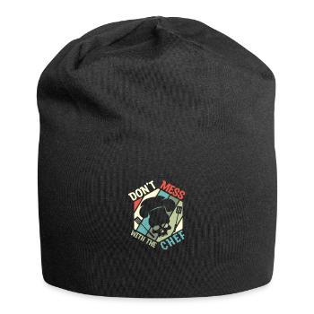 Cook -starred chef Gastro Restaurant - Jersey Beanie - black - Front