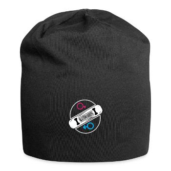 Skateboard Skateboarder Skater Skateboarding - Jersey Beanie - black - Front