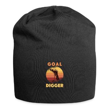 Ice Hockey Skates Puck Hockey Women - Jersey Beanie - black - Front