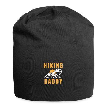 Klettern Kletterer Berge Kletterwand Kletterdad - Jersey-Beanie - Schwarz - Vorne