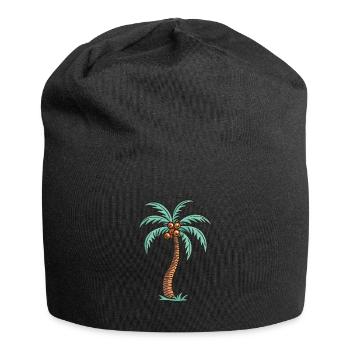 Palm Island - Jersey Beanie - black - Front