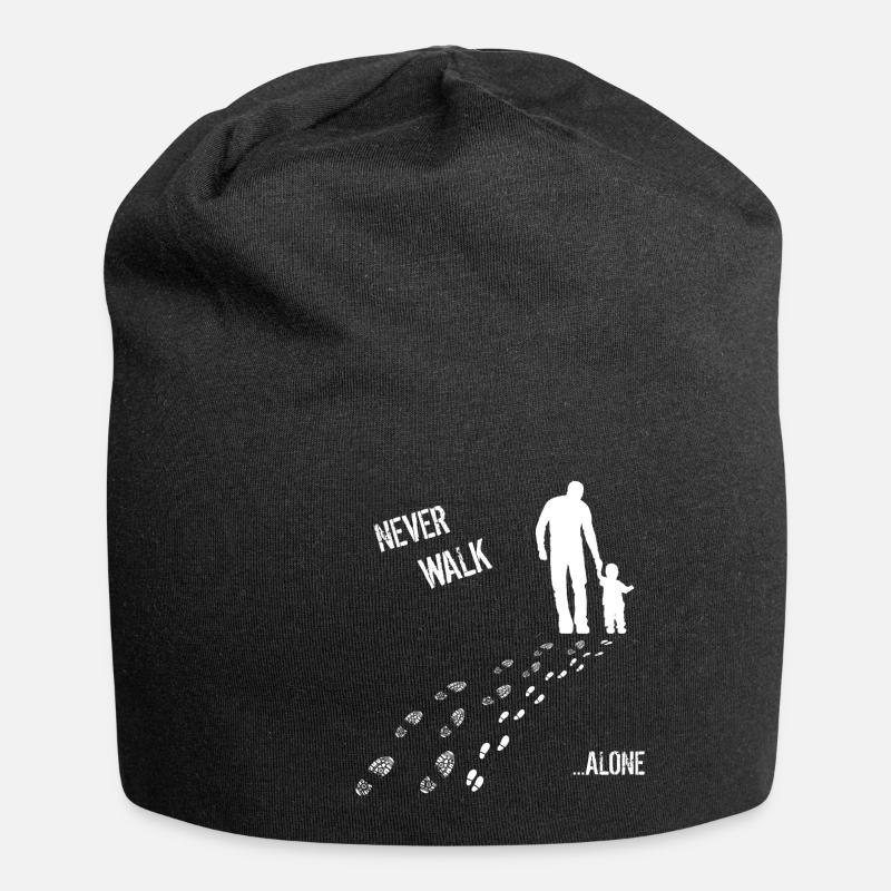 VATER & SOHN NEVER WALK ALONE - Jersey-Beanie - Schwarz