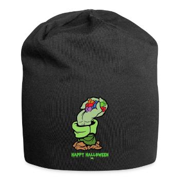 Halloween Monster Zombie Horror Trick or Treat - Jersey-Beanie - Schwarz - Vorne