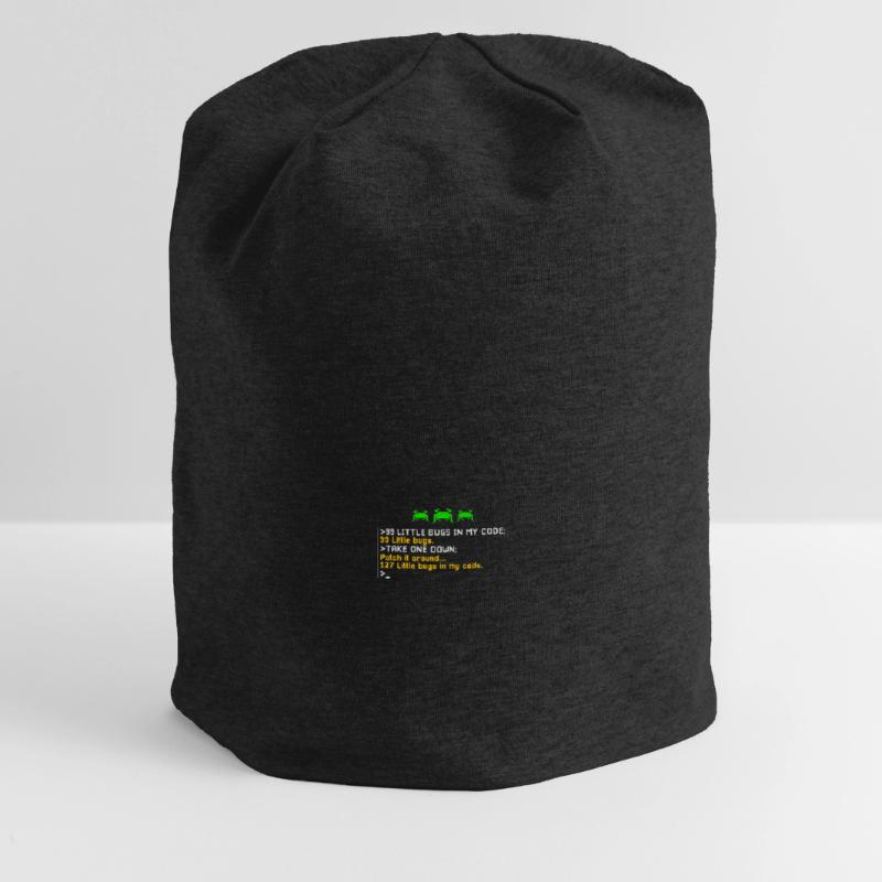 Programmer 99 Little Bugs Programming Jersey Beanie