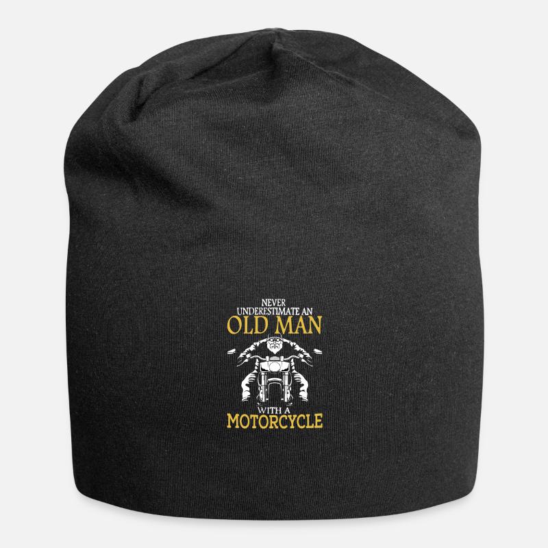 motorcycle - Jersey Beanie - black