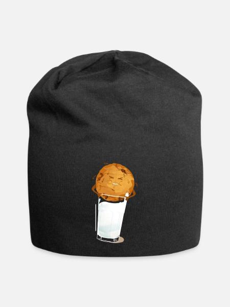 milk'n'cookie - Jersey-Beanie - Schwarz