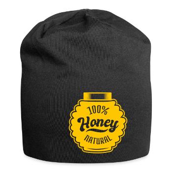 Imkerei Honig Imker Bienenhonig Shirt Spruch - Jersey-Beanie - Schwarz - Vorne