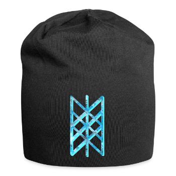 netz der wyrd e 78 - Jersey-Beanie - Schwarz - Vorne