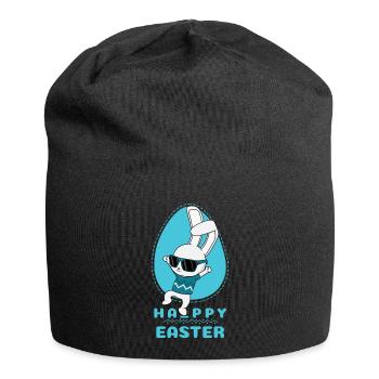 Joyeuses Pâques - Bonnet en jersey - noir - Devant