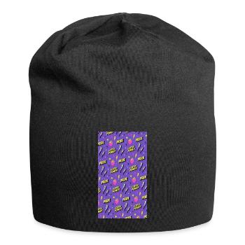 LGBTIQ Pride Month Pattern - Bonnet en jersey - noir - Devant
