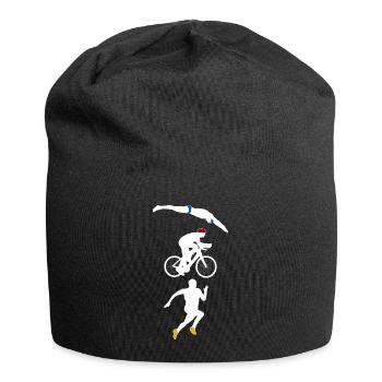 Triathlon - Jersey-Beanie - Schwarz - Vorne