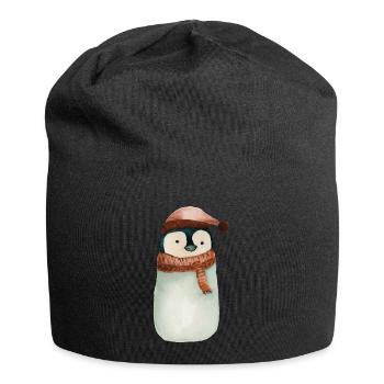 Pingouin - Bonnet en jersey - noir - Devant