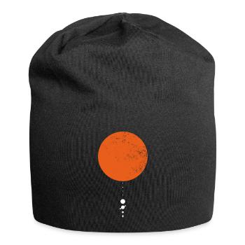 Système solaire Espace nos planètes - Bonnet en jersey - noir - Devant
