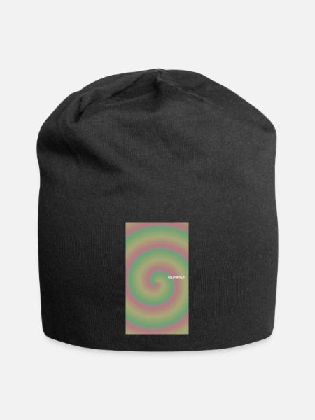 hello world - Jersey-Beanie - Schwarz