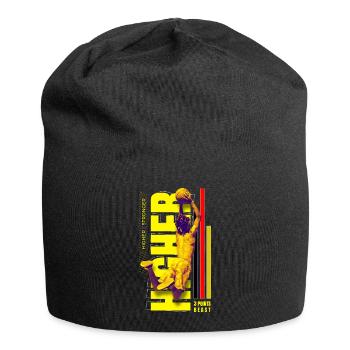 | bête à 3 points | de basket-ball Tournoi - Bonnet en jersey - noir - Devant