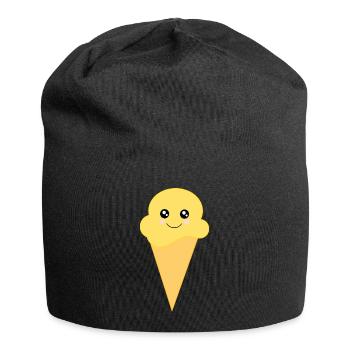 Kawaii Cream Kawaii Vanilla Kawaii Cream - Jersey Beanie - black - Front