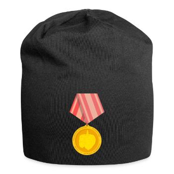 Trinidad Moruga Scorpion Medaille - Jersey-Beanie - Schwarz - Vorne