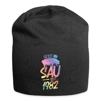 1982 Geile Sau - Jersey-Beanie - Schwarz - Vorne