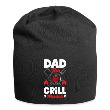 Papa Le Grill BBQ de la fête des pères - Bonnet en jersey - noir - Devant