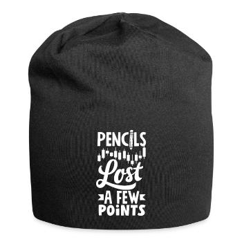 Pencils Lost A Few Points Investor Day - Jersey-Beanie - Schwarz - Vorne