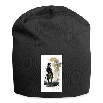 Samurai - Jersey-Beanie - Schwarz - Vorne