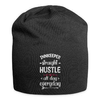 Wirt Feier Bar Wein - Jersey-Beanie - Schwarz - Vorne