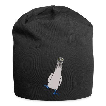Tölpel - Jersey-Beanie - Schwarz - Vorne