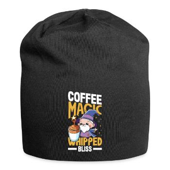 Coffee Magic Dalgona Whipped Bliss - Jersey-Beanie - Schwarz - Vorne