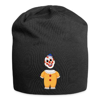 costume clown 1 - Bonnet en jersey - noir - Devant