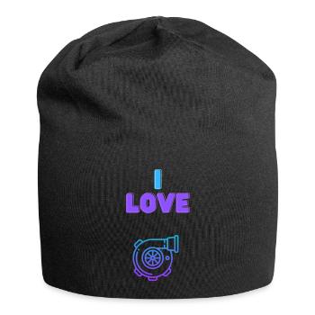 I love Turbo - Jersey Beanie - black - Front