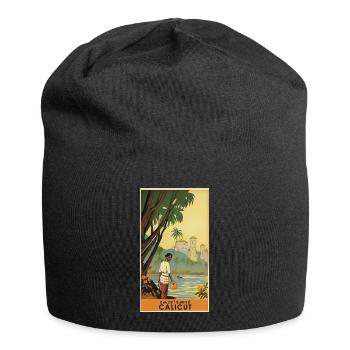 Affiche vintage classique de Calicut - Bonnet en jersey - noir - Devant