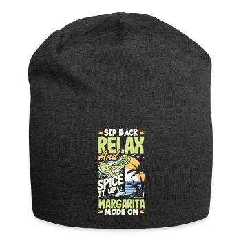 Sip Back Relax and Spice It Up Margarita Mode On - Jersey-Beanie - Anthrazit - Vorne
