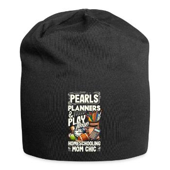 Sip Back Relax and Spice It Up Margarita Mode On - Jersey-Beanie - Schwarz - Vorne