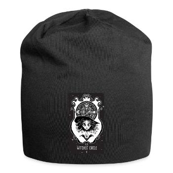 Witches circle oracle card - Jersey Beanie - black - Front