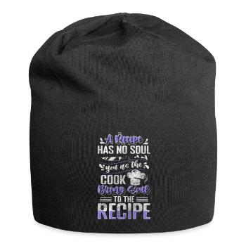 Cuisine Gastronomie Délicieuse Marmite - Bonnet en jersey - noir - Devant