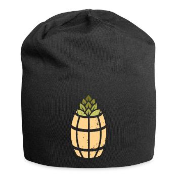 Logo de l’ananas - Bonnet en jersey - noir - Devant