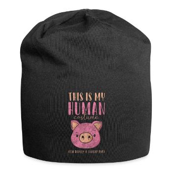 Teacup haustier - Jersey-Beanie - Schwarz - Vorne