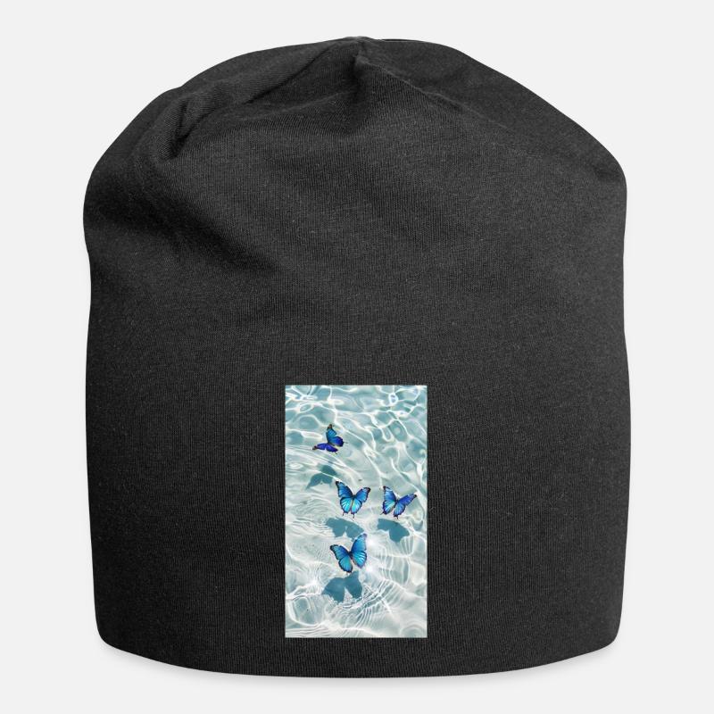 IMG 9161 - Jersey-Beanie - Schwarz