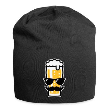 XSonnenbrille Sommer (Dreifarbig) - Jersey-Beanie - Schwarz - Vorne
