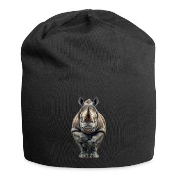 Rhinoceros - Jersey Beanie - black - Front