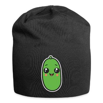 concombre - Bonnet en jersey - noir - Devant