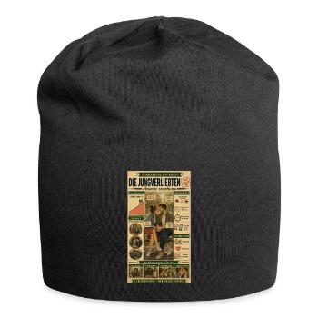 Die Jungverliebten – Frisch verliebt - Jersey-Beanie - Schwarz - Vorne