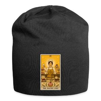 Confiseur | Pâtisserie Tarot pâtisserie - Bonnet en jersey - noir - Devant