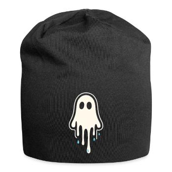 Melting Ghost Art - Jersey Beanie - black - Front