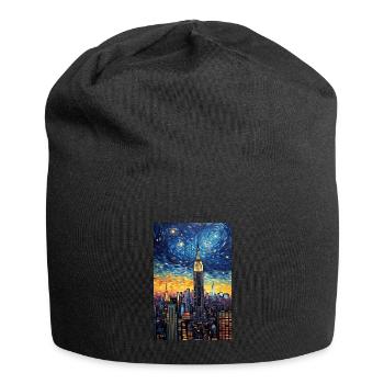 New York - Bonnet en jersey - noir - Devant