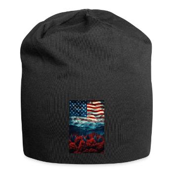 United States - Jersey Beanie - black - Front